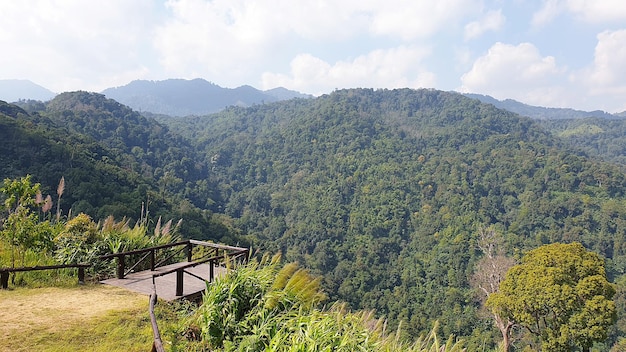 Mountain View Landschaft in Thailand