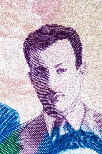 Mourad Didouche um retrato do dinheiro argelino