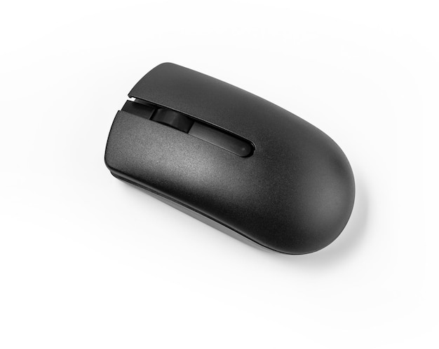 mouse sem fio em branco