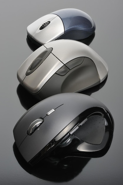 Mouses de computador sem fio modernos