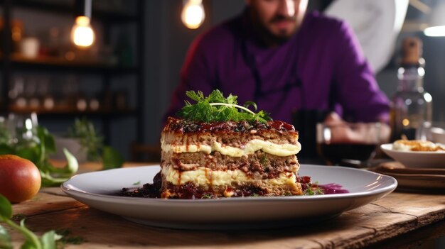 Moussaka é um prato à base de berinjela ou batata