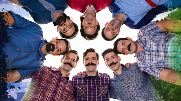 Foto movember (en inglés)