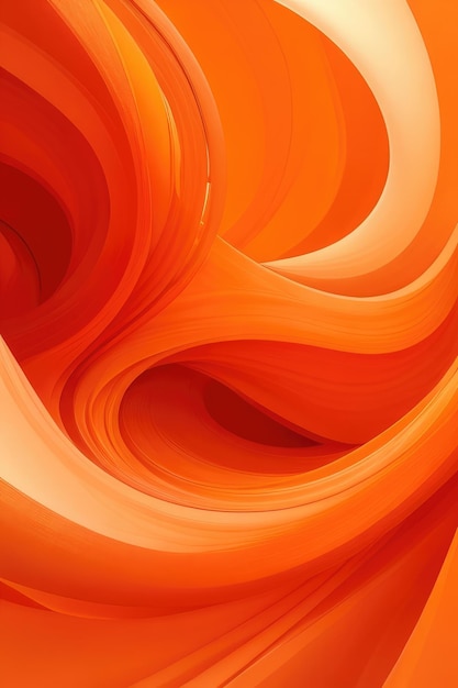 Foto movimentos laranja fundo abstrato