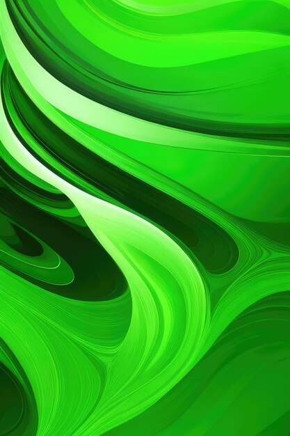 Foto movimentos verdes fundo abstrato