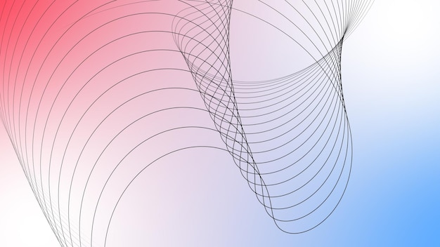 Movimiento artístico de la línea geométrica línea simple geométrica