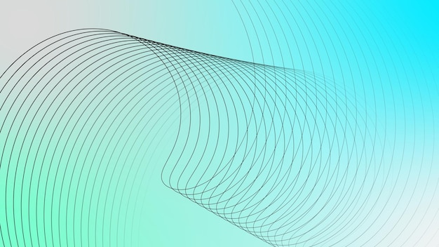 Movimiento artístico de la línea geométrica línea simple geométrica