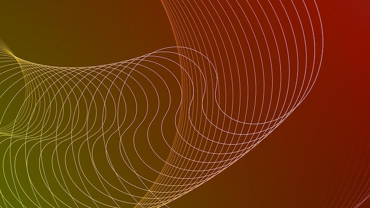 Foto movimiento artístico de la línea geométrica línea simple geométrica