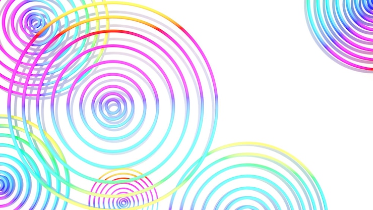 Foto movimiento de onda de línea de fondo abstractoflujo de línea de ondasfondo abstractorepresentación 3d