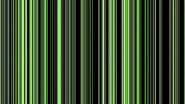 Movimiento rápido de líneas brillantes de neón multicolores que se mueven horizontalmente en la animación de fondo negro