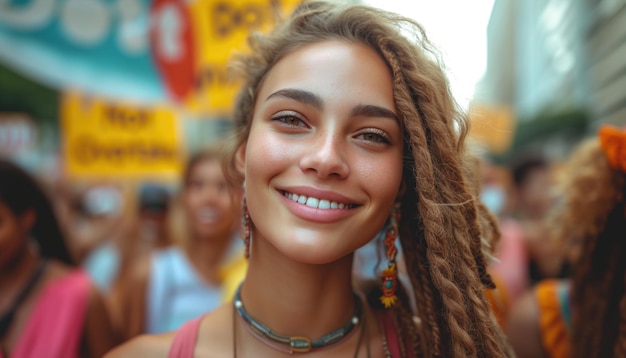 Foto movimientos sociales personas que luchan por mejoras protestas mobilizaciones jóvenes jóvenes