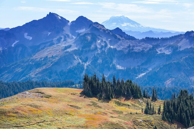 Mt. Adams no estado de Washington, EUA