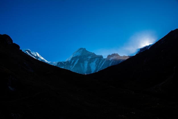 Mt. Api Base Camp Trek im Himalaya-Gebirge von Nepal in Darchula