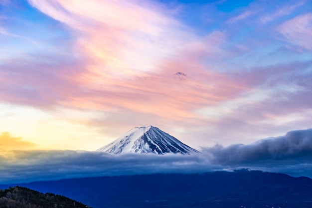 Foto mt.fuji sunrise