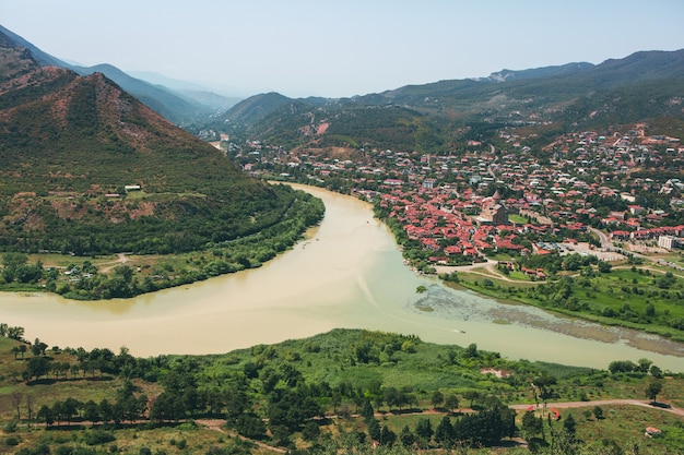 Mtskheta una de las ciudades más antiguas de Georgia y su antigua capital