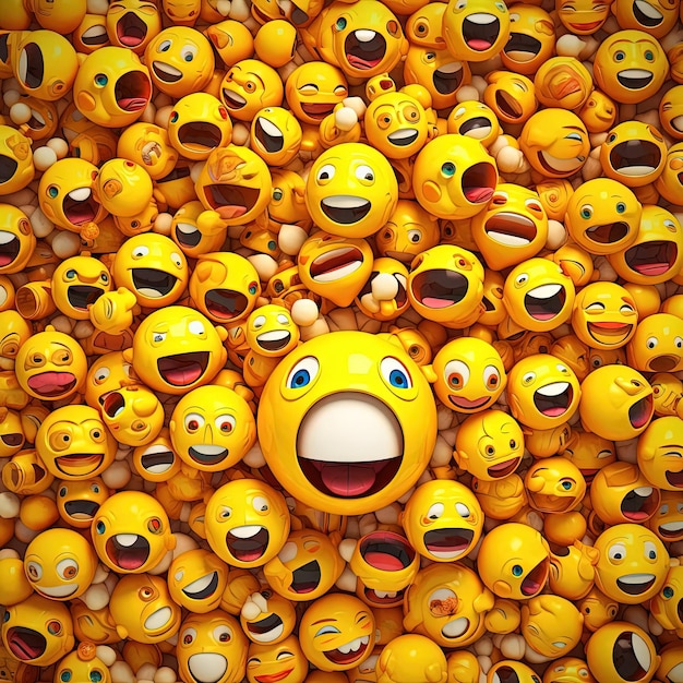 muchos emoticonos