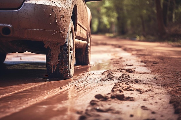 Mud Moments Dirt Road Autofoto