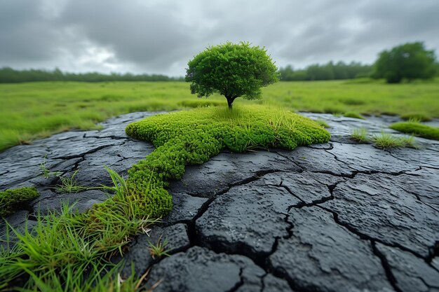 Foto mudança climática cataclismo global