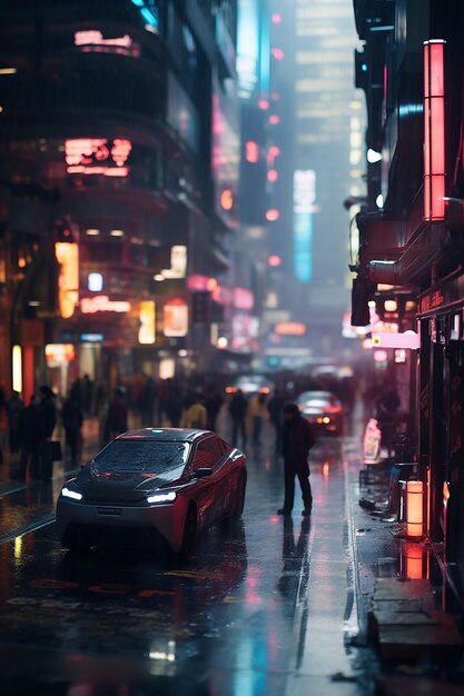 mudança de inclinação fotografia analógica anamórfica de blade runner 2049