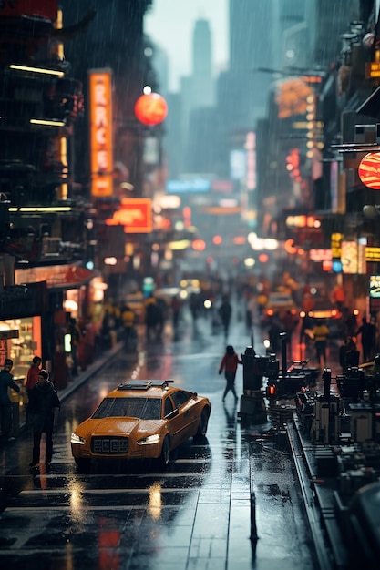 mudança de inclinação fotografia analógica anamórfica de blade runner 2049