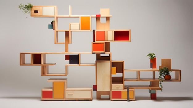 Un mueble modular fascinante