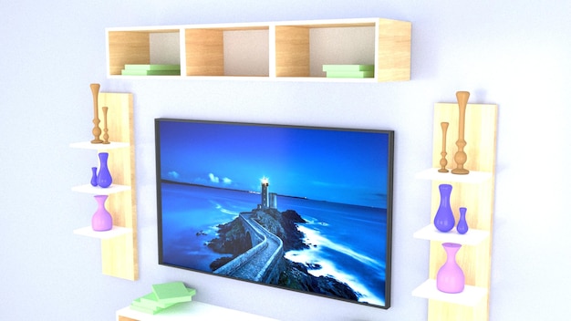 Foto mueble tv nuevo