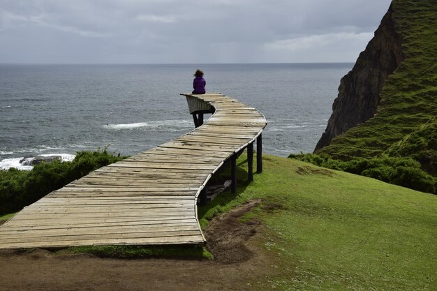 Muelle de las Almas Doca das Almas na Ilha Cucao Chiloe Chile