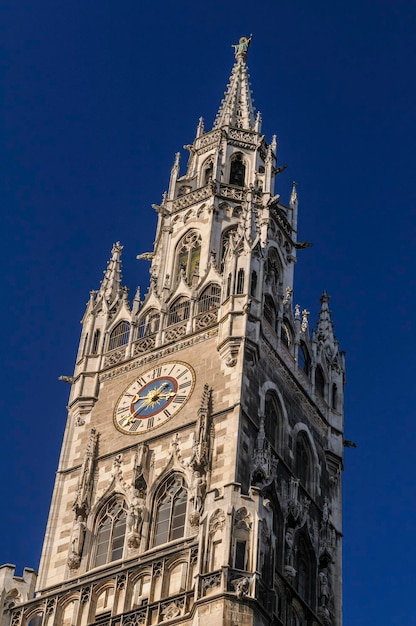 München Deutschland Neues Rathaus das neue Rathaus am Marienplatz im historischen Stadtzentrum