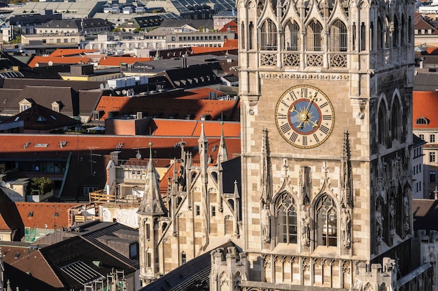 München Deutschland Neues Rathaus das neue Rathaus am Marienplatz im historischen Stadtzentrum