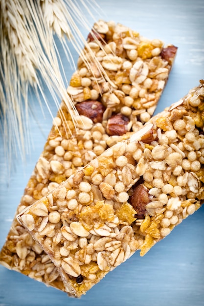 Müsli müsliriegel und weizen schließen