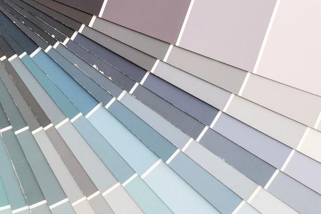 muestra colores catálogo pantone fondo