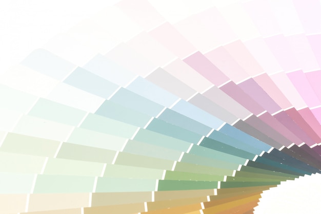 muestra colores catálogo pantone