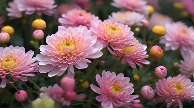 se muestra una flor rosa con pétalos amarillos y rosados