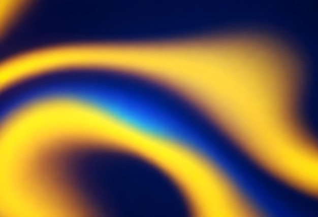 se muestra un patrón amarillo y azul con un fondo azul