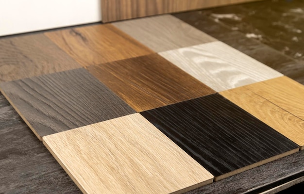 Muestras de MDF para fachadas de muebles