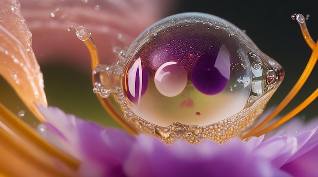 Muestre la ciencia de la fotografía con una toma macro