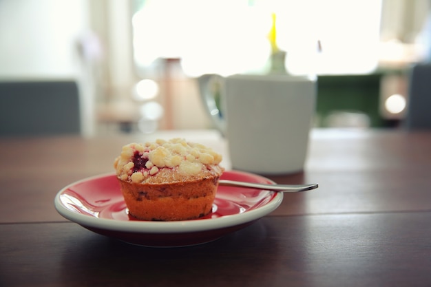 Muffin de arándanos