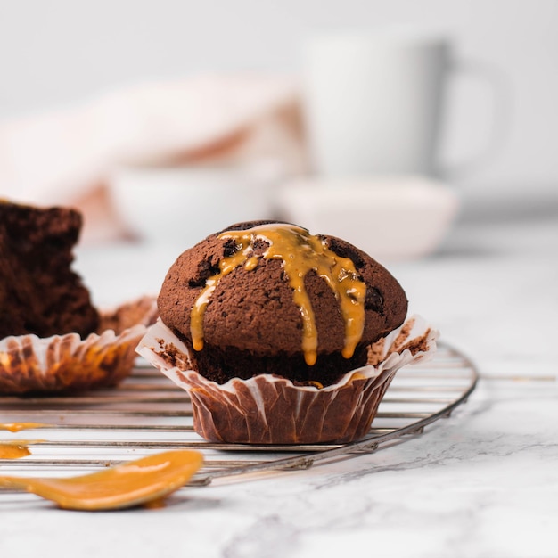 Muffin de chocolate