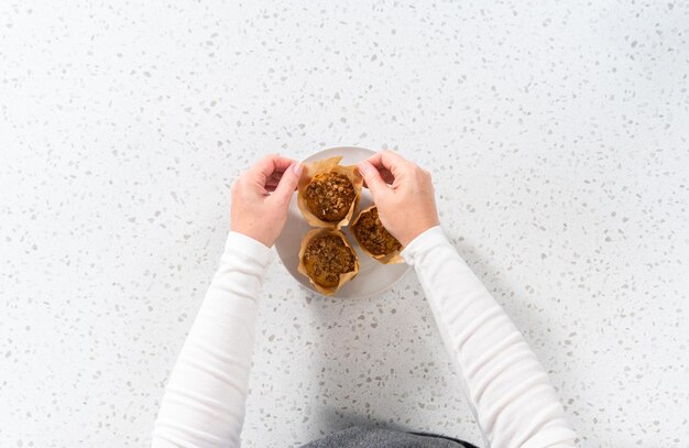 Muffins De Avena Y Plátano