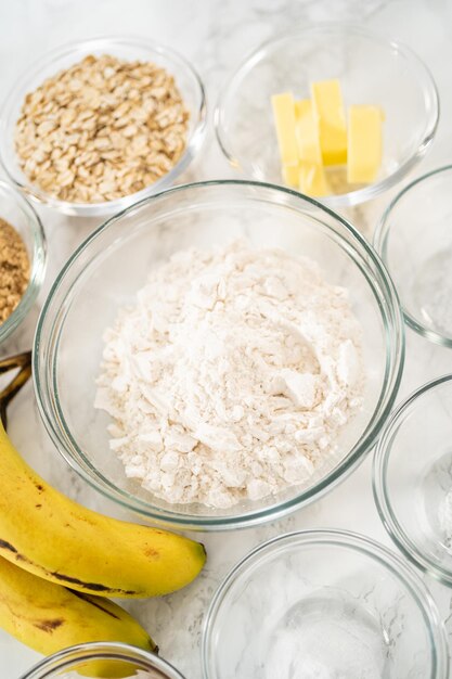 Muffins De Avena Y Plátano