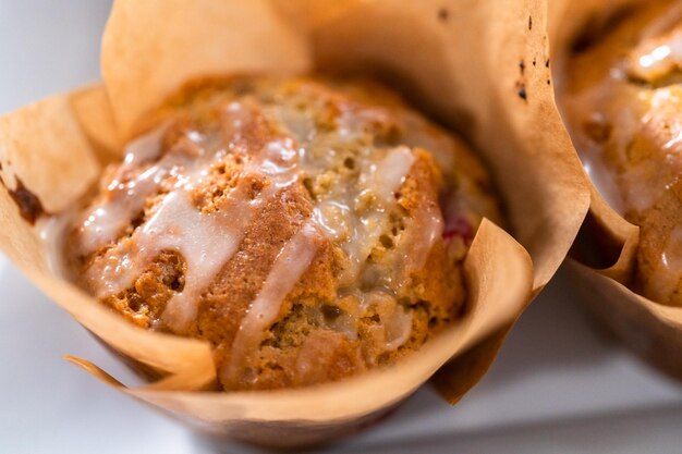 muffins de cranberry