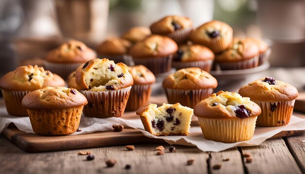 Foto muffins e scones