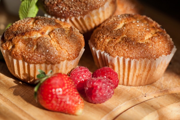 Muffins mit Beeren