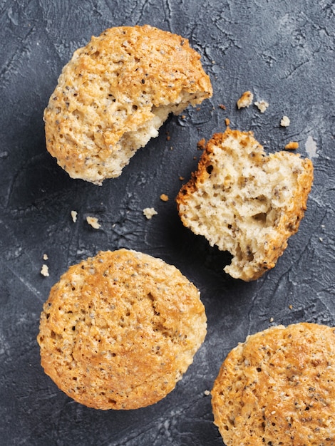 Muffins con semillas de chia