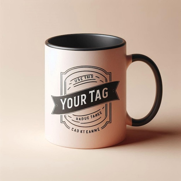 Mug-Mockup Bild in hoher Qualität