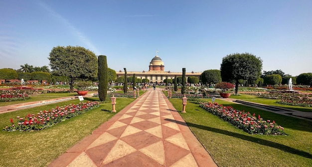 Mughal Garden Delhi oder Amrit Udyan Rashtrapati Bhawan President39s Estate New Delhi Delhi