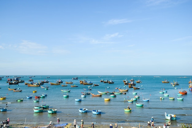 Mui Ne xAboats und Fischmarkt Vietnam