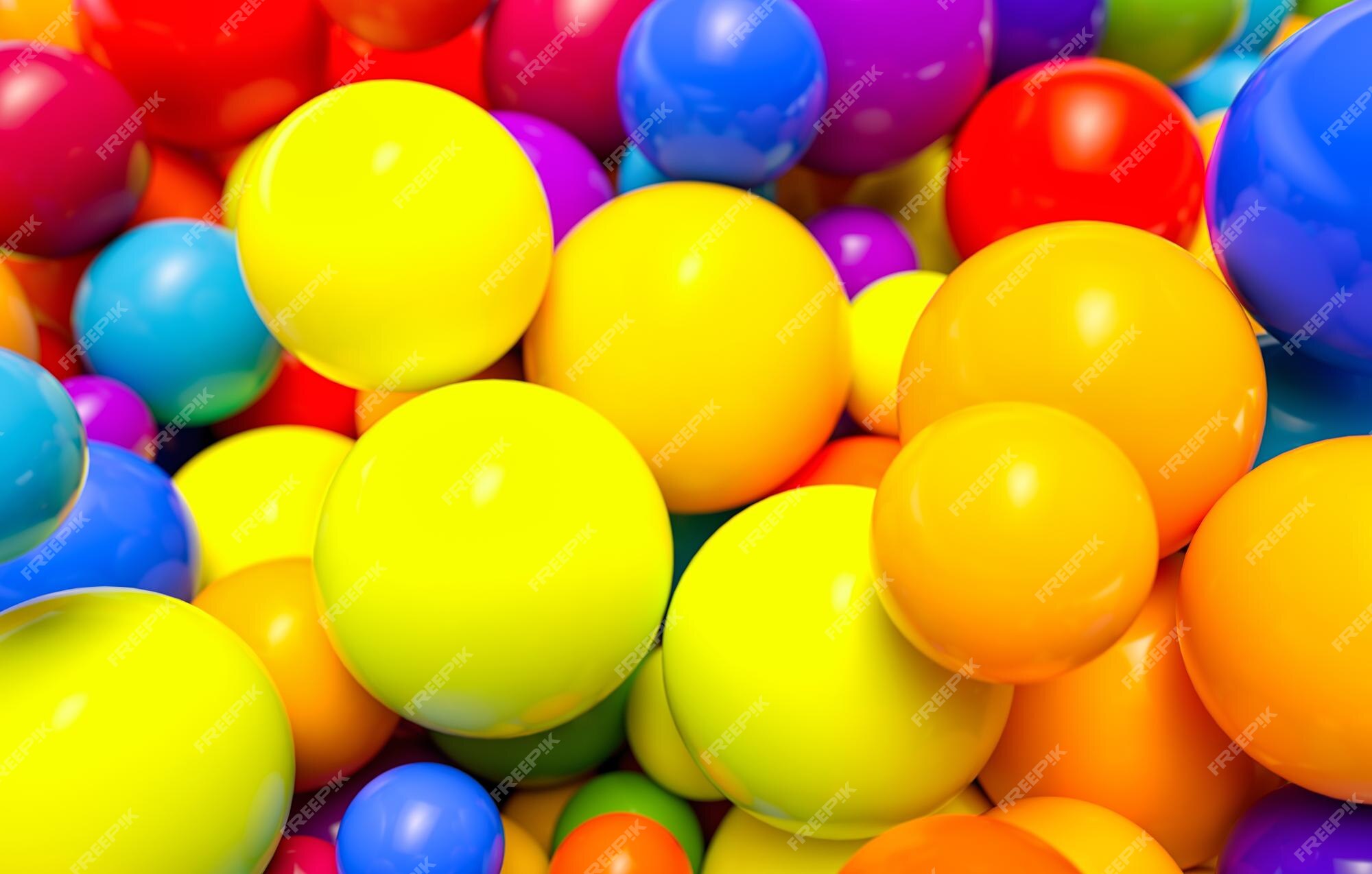 bolas de plástico coloridas em uma sala de jogos infantil. fundo. textura.  4790377 Foto de stock no Vecteezy