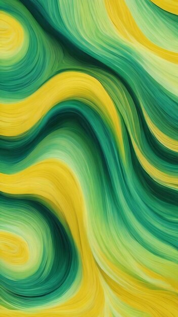 Muito bonito amarelo verde pastel redemoinho pastel ondas padrão perfeito para papel de parede têxtil wrappin