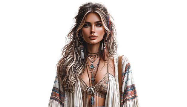 La mujer Boho Chic 2