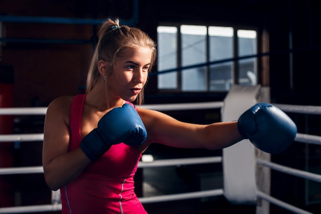 Mujer, boxeo